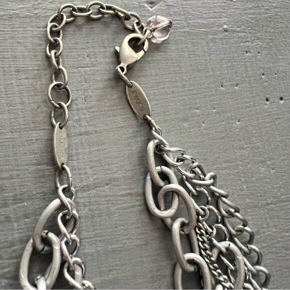 Sabika Multi Chain Chainlink Necklace - Picture 10 of 10